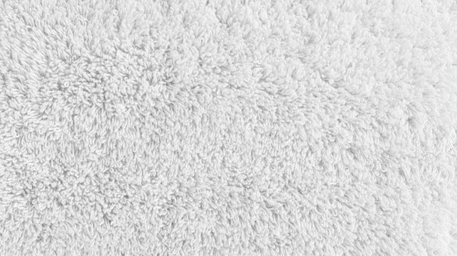 White cotton fabric towel texture with abstract background, showcasing soft, intricate details and a smooth surface. The high-resolution image emphasizes purity, simplicity, and comfort, ideal for des