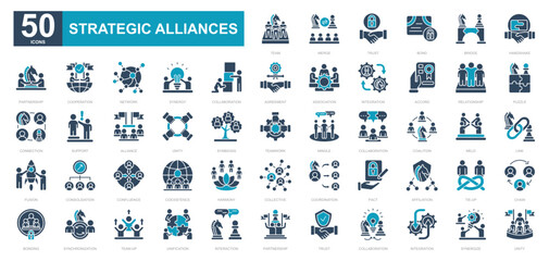 Strategic Alliances iconset