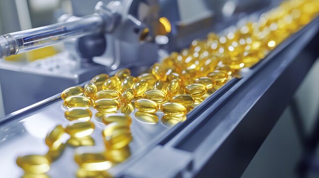 Equipment used in the vitamin and food supplement industry