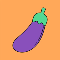 Eggplant Illustration