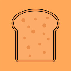 Wheat Bread Illustration