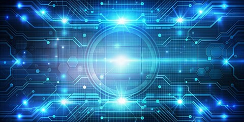 Abstract technological background with digital elements, technology, abstract, futuristic, modern, cyberspace, innovation