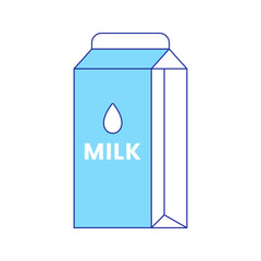 UHT Milk Illustration
