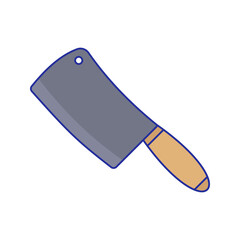 Butcher Knife Illustration