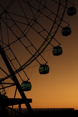 Ferris Wheel Silhouete