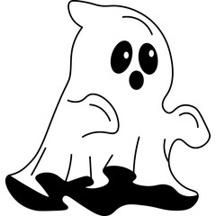 Cute Halloween Ghost