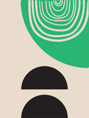 Abstract art for decoration and collection, printable and easy to edit