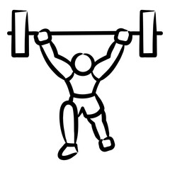 Weightlifting Icon