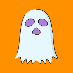 Spook Mask Illustration