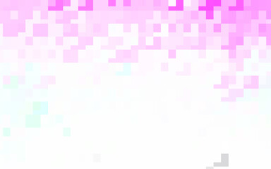 Light Pink, Green vector background in polygonal style.