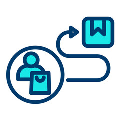 Customer Journey Icon