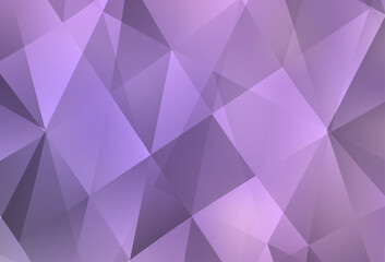 Light Purple vector abstract mosaic background.