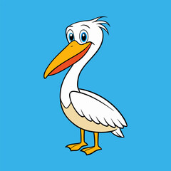 Pelican Clipart Illustration