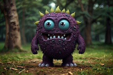 Mulberry  fantasy monster cartoon characters 