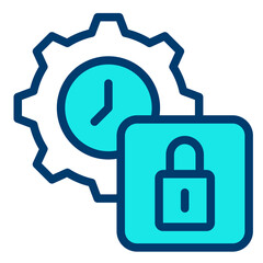 Obraz premium Time Save Icon