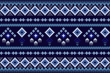 Ethnic pattern seamless pixel art for Fabric geometric ethnic pattern seamless,Pixel pattern art wallpaper Background, Design for fabric, curtain, carpet ,geometry seamless pattern art illustration