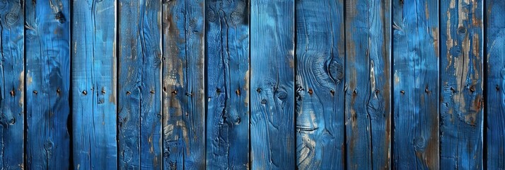 Fototapeta premium blue wood