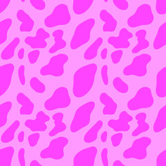 seamless pattern of cow animal print y2k mood retro repeatable patterns for teen vibe