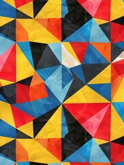 Abstract Geometry with Vertical Symmetry