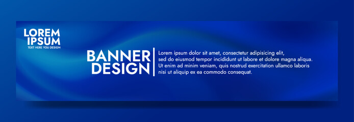 Add a modern touch to your social media posts and advertisements with this sleek mesh blur banner design