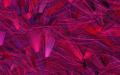 Light Purple, Pink vector pattern with random forms.