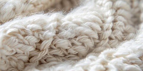 white wool