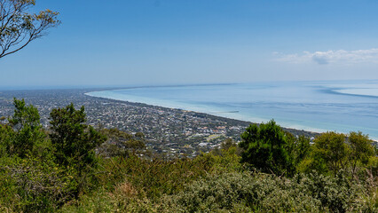 Mornington Peninsula viewed from Arthurs Seat 