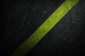 Fototapeta premium Dark gray and lime green abstract background with diagonal stripes of dark grey, lime green