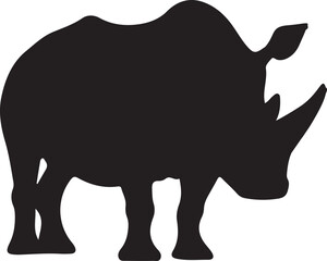 illustration of a rhinoceros