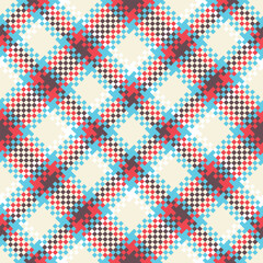 Classic Scottish Tartan Design. Gingham Patterns. Template for Design Ornament. Seamless Fabric Texture.