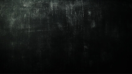 Black brick walls background and texture. The texture of the brick is black. Black rough concrete wall wide texture - dark grunge background