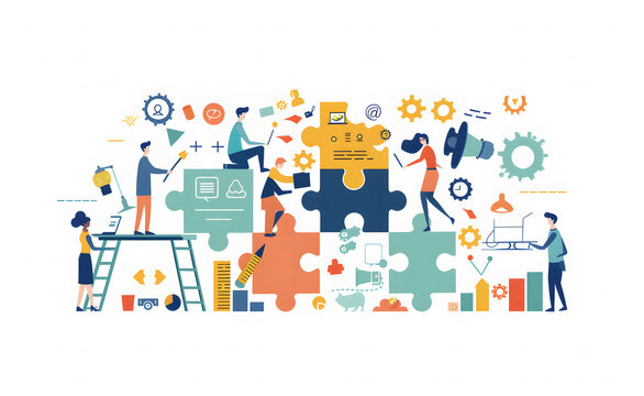 Continuous Learning and Professional Development, a culture of continuous learning and professional development with an image showing employees participating in training programs, design