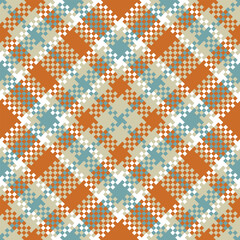 Tartan Plaid Seamless Pattern. Abstract Check Plaid Pattern. Template for Design Ornament. Seamless Fabric Texture. Vector Illustration