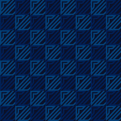 Fototapeta premium Abstract blue herringbone, seamless pattern, minimalist, Use clear and concise language