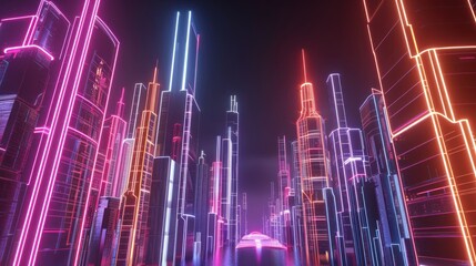 Neon Cityscape