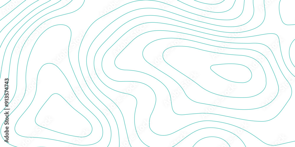 Poster abstract design with seamless pattern with lines topographic map. geographic mountain relief. retro 
