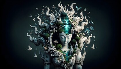 Deidades M&iacute;sticas: Jardines Interiores