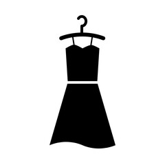 Dress icon logo template