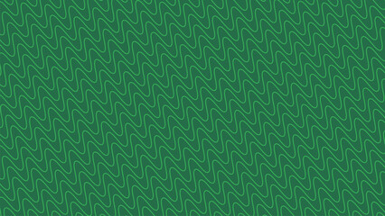 Green wave lines pattern abstract background vector image for backdrop or fabric style