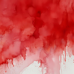 scarlet red abstract watercolor background