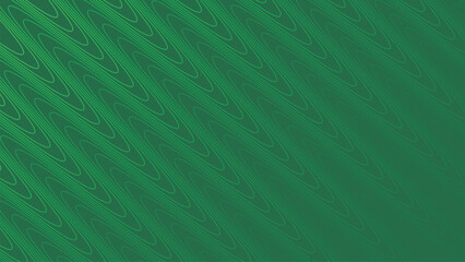 Green wave lines pattern abstract background vector image for backdrop or fabric style