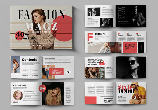 Fashion Magazine Template