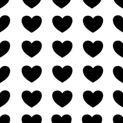 seamless pattern with hearts