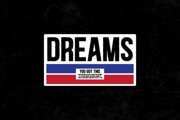 streetwear aesthetic typography quotes poster design templates