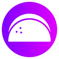 tortilla gradient icon