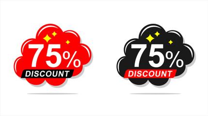 Sale tags banners. Vector illustration. Set of discount labels. Special offer.
