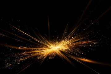 Fototapeta premium gold spark on background.