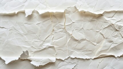 Obraz premium Torn Paper Elegance. Abstract Grunge Texture Concept