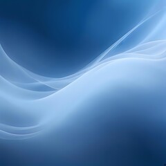 Obraz premium Elegant Blur Blue Background - Generative Ai