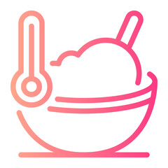 temperature gradient icon